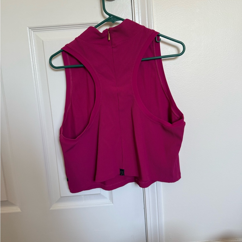 Athleta Keys Ribbed Fitted Crop - Picture 6 of 6